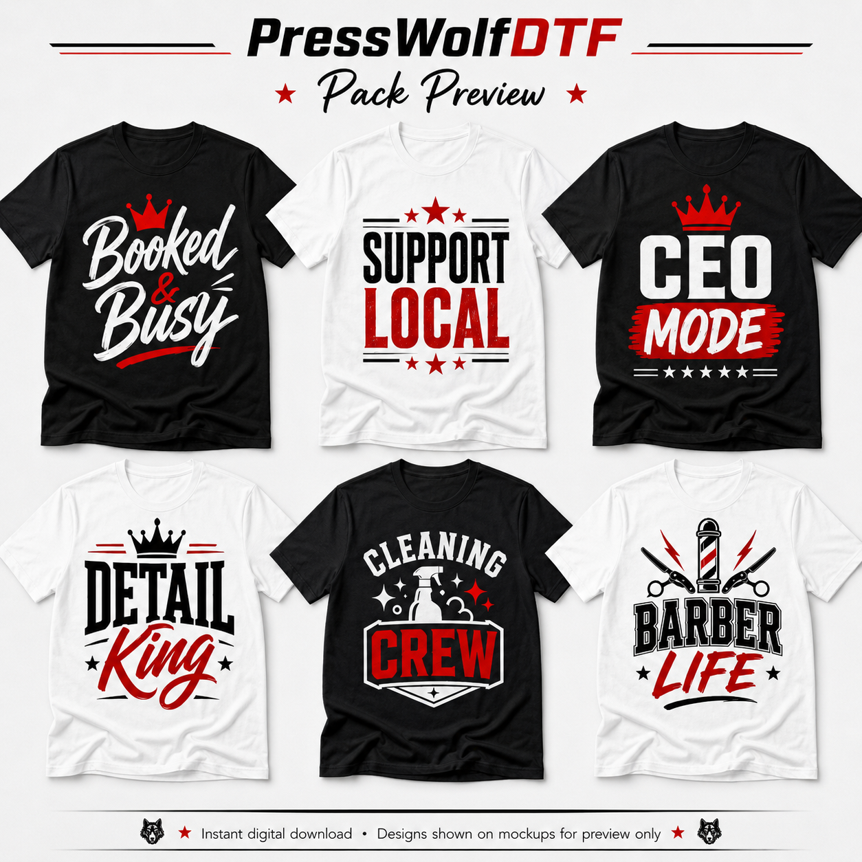 Small Business DTF Design Starter Pack